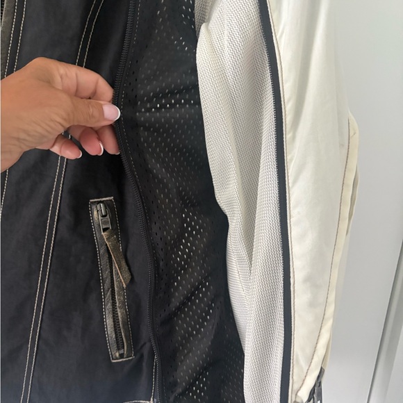 Harley-Davidson Black/Olive Green/Off White Riding Jacket - Picture 5 of 15